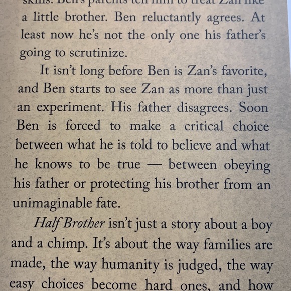 YA.  Half Brother - Picture 6 of 6